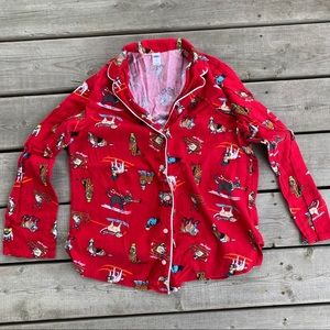 3/$25 || Old Navy Dog Pajama Top